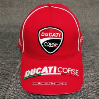 2020 Moto GP Cyclisme Ducati Casquette Rouge