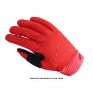 2020 Motocross Cyclisme 100 Gants Doigts Long Rouge