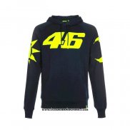 2020 Motocross Cyclisme Chandail VR 46 Manches Longues Bleu