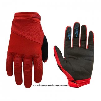 2020 Motocross Cyclisme Gants Doigts Long Rouge