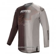 2020 Motocross Cyclisme Maillot Alpinestars Manches Longues Noir