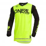 2020 Motocross Cyclisme Maillot Oneal Manches Longues Jaune