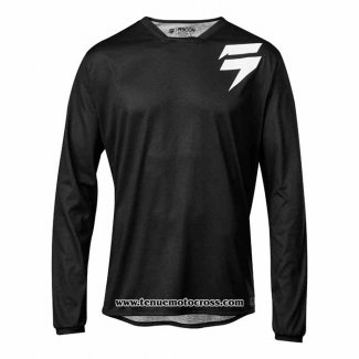 2020 Motocross Cyclisme Maillot Shift Manches Longues Noir