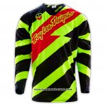 2020 Motocross Cyclisme Maillot TLD Manches Longues Jaune