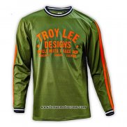 2020 Motocross Cyclisme Maillot TLD Manches Longues Vert