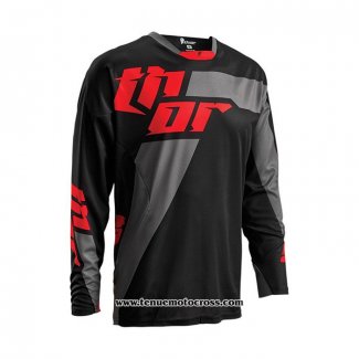 2020 Motocross Cyclisme Maillot Thor Manches Longues Noir