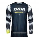 2020 Motocross Cyclisme Maillot Thor Manches Longues Profond Bleu