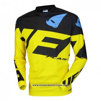 2020 Motocross Cyclisme Maillot UFO Manches Longues Jaune