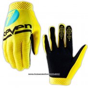 2020 Motocross Cyclisme Seven Gants Doigts Long Jaune