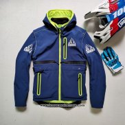 2020 Motocross Cyclisme Veste Enduro Manches Longues Bleu