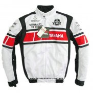 2020 Motocross Cyclisme Veste YAMAHA Manches Longues Blanc