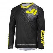 2021 Motocross Cyclisme Maillot Just 1 Manches Longues Noir