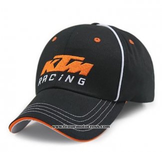 2020 Moto GP Cyclisme KTM Casquette Noir Orange