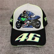 2020 Moto GP Cyclisme VR 46 Casquette Noir Blanc