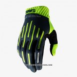 2020 Motocross Cyclisme 100 Gants Doigts Long Jaune