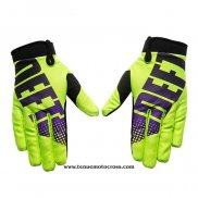 2020 Motocross Cyclisme Deft Family Gants Doigts Long Jaune