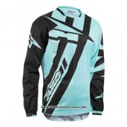 2020 Motocross Cyclisme Maillot AXO Manches Longues Azur