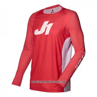 2020 Motocross Cyclisme Maillot Just 1 Manches Longues Rouge