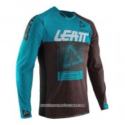 2020 Motocross Cyclisme Maillot Leatt Manches Longues Noir Bleu