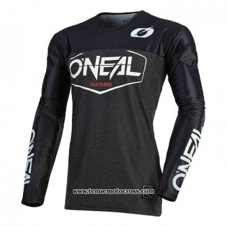 2020 Motocross Cyclisme Maillot Oneal Manches Longues Noir