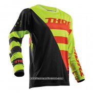 2020 Motocross Cyclisme Maillot Thor Manches Longues Jaune