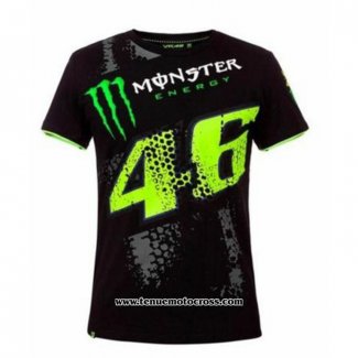 2020 Motocross Cyclisme T Shirt Monster Manches Courtes Noir